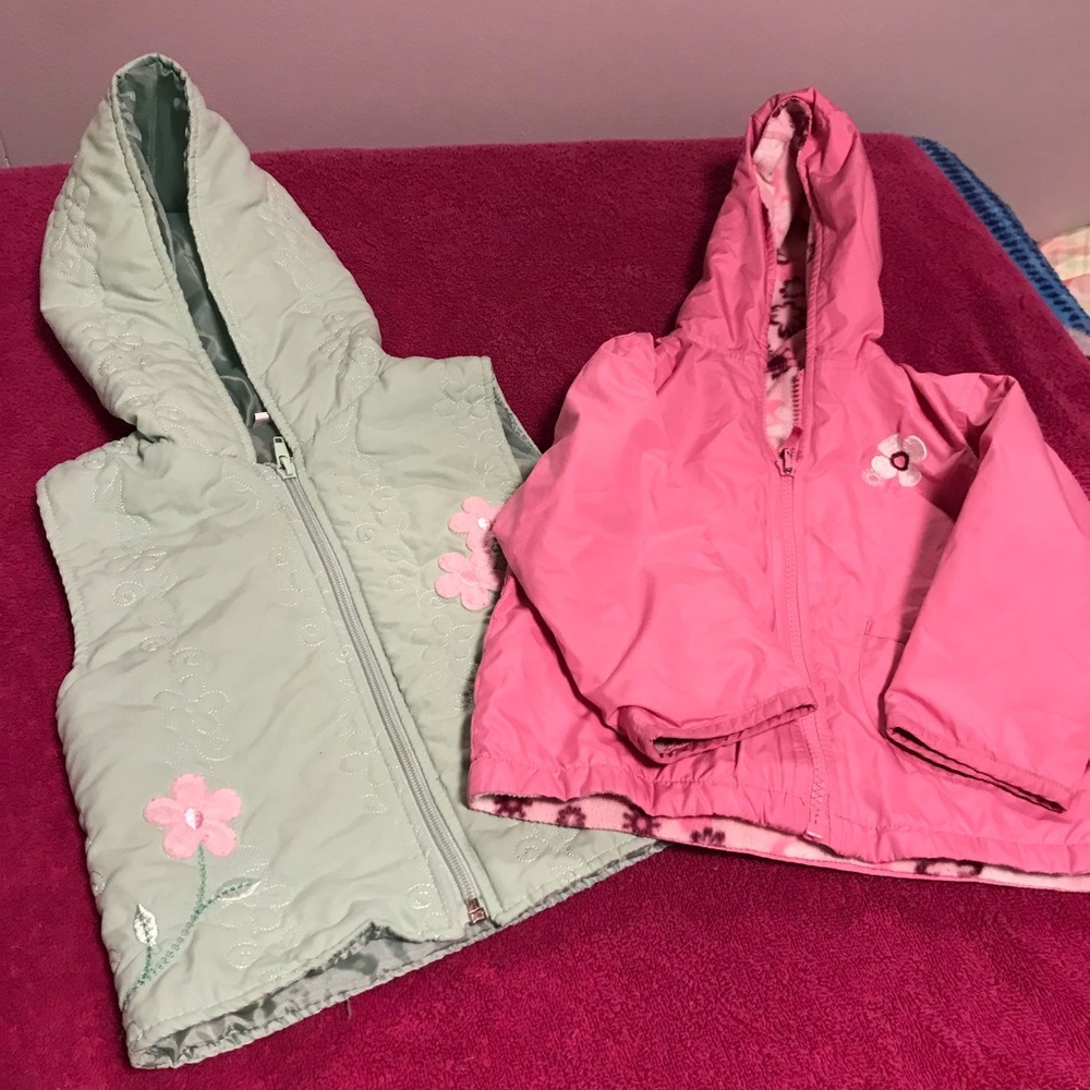 Girls 2T Coat and vest